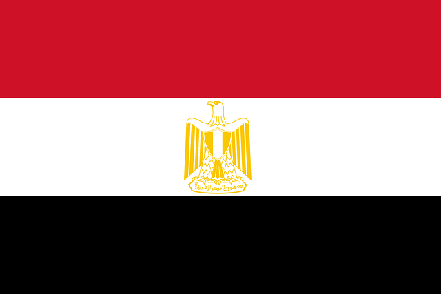 Flagge Ägypten