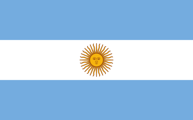 Flagge Argentinien